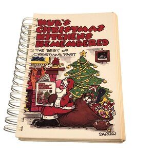 KUBs Christmas Kitchens Remembered Cookbook  Spiral-Bound  Holiday Recipes Tips